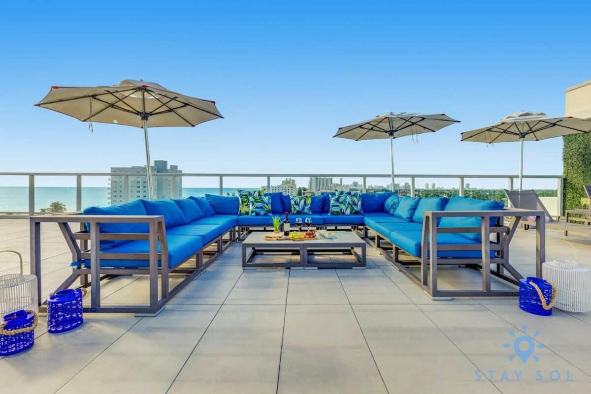 Appartamento Rooftop Pool - Hot Tub - Gym - Near Beach Hollywood Esterno foto