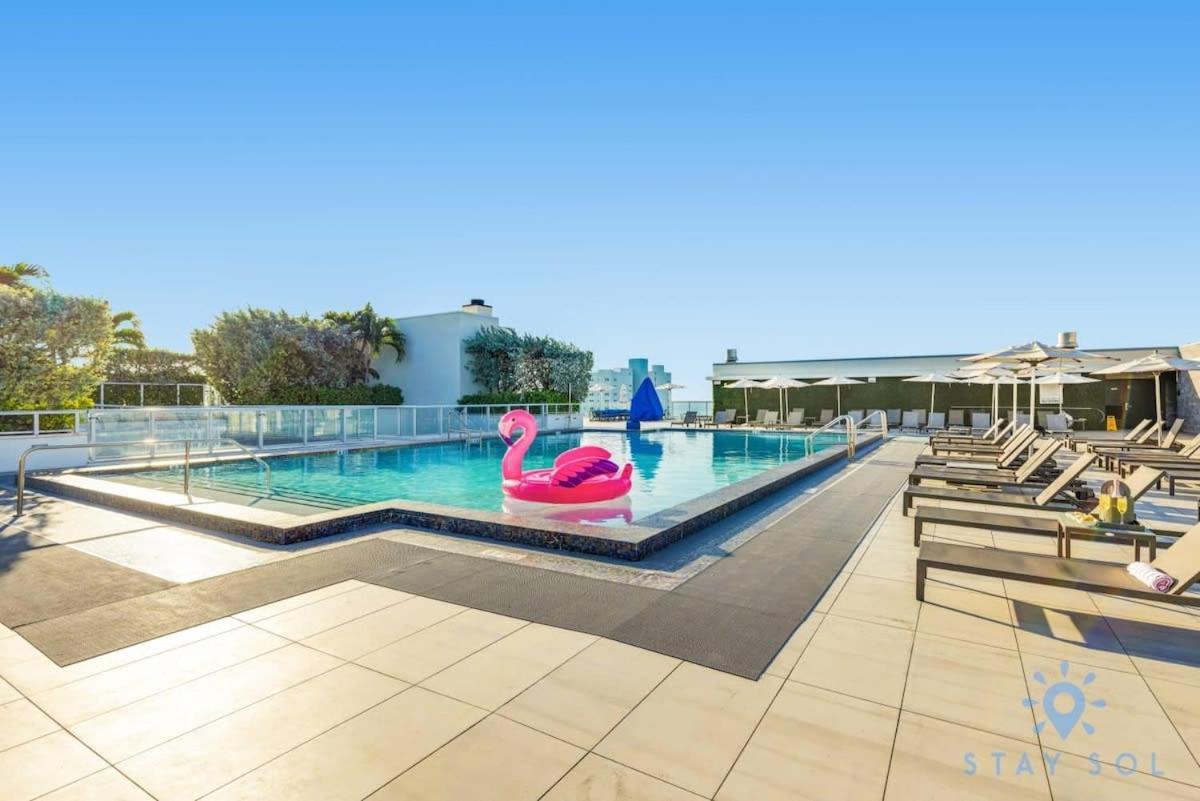 Appartamento Rooftop Pool - Hot Tub - Gym - Near Beach Hollywood Esterno foto